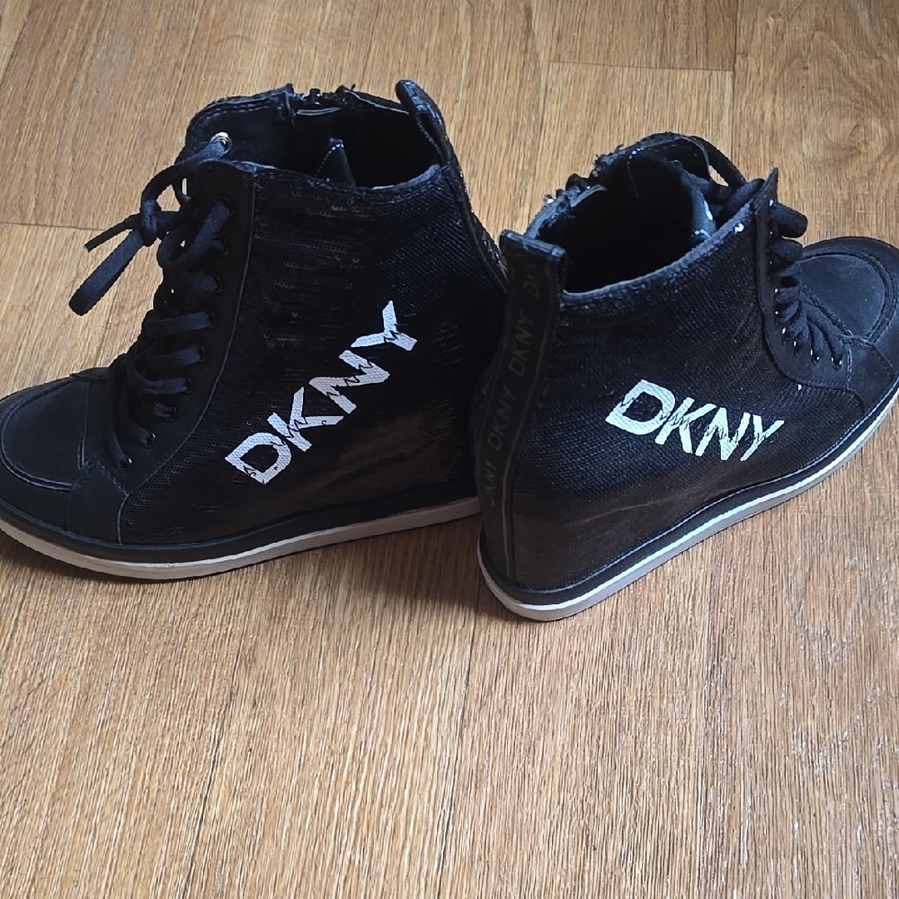 DKNY Black Sneakers